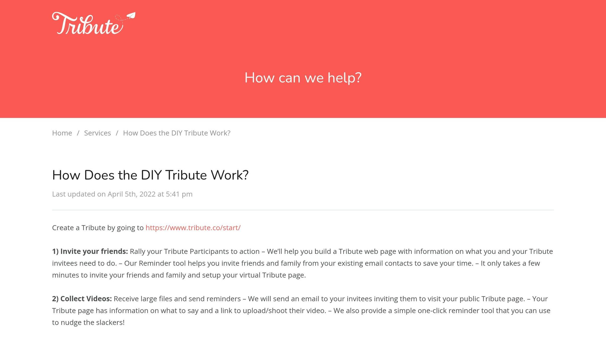 Tribute.co